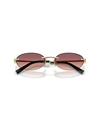 Tiffany & Co. Unisex Oval Sunglasses, TF3119D