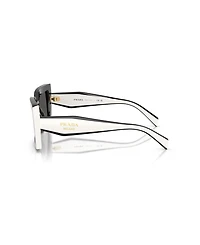 Prada Women's Rectangle Sunglasses, Pr D01S