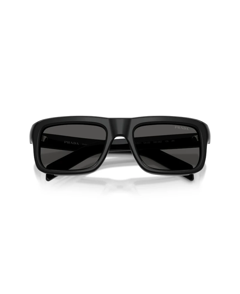 Prada Men's Rectangle Sunglasses, Pr D11S