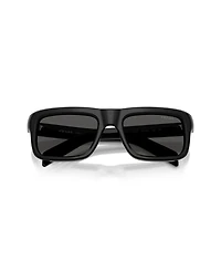 Prada Men's Rectangle Sunglasses, Pr D11S