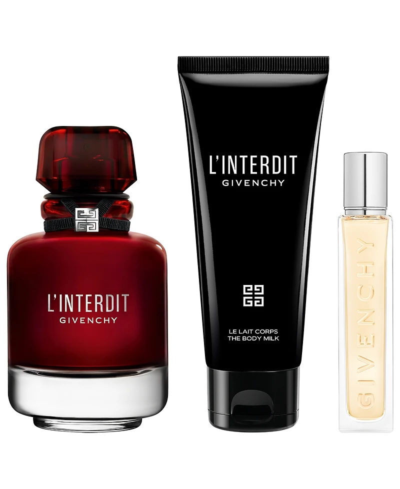 Givenchy 3-Pc. L'Interdit Eau De Parfum Rouge Gift Set
