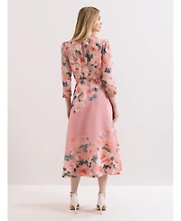 Phase Eight Women's Anabella 3/4 Sleeve Midi Dress