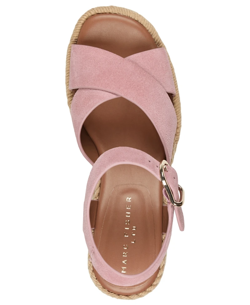 Marc Fisher Ltd Women's Pasion Platform Wedge Sandals