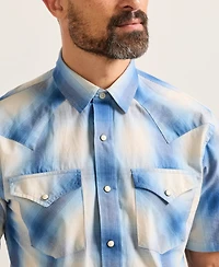 Pendleton Men's Short-Sleeve Spread-Collar Shirt