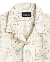 Pendleton Men's Short-Sleeve Camp-Collar Shirt