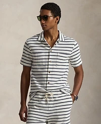 Polo Ralph Lauren Men's Striped Camp Collar Shirt