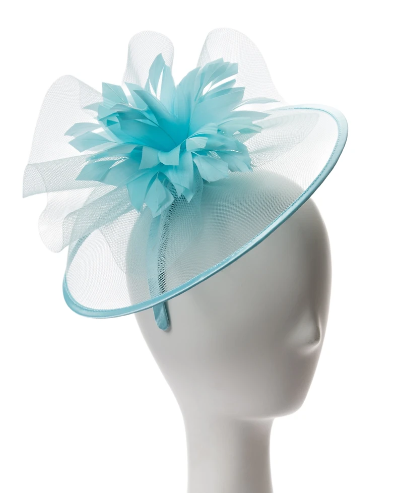 August Hats Net Layered Fascinator Hat
