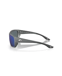 Costa Del Mar Men's Rectangle Tailfin Polarized Sunglasses
