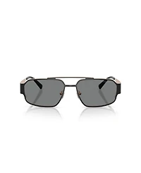 Michael Kors Men's Rectangle Cape Town Sunglasses, MK1182
