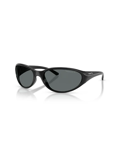 Arnette Men's Oval Raven Polarized Sunglasses, AN4368