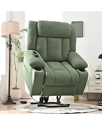 Streamdale Furniture Power Lift Recliner Chair for Elderly, Fabric Lift Chairs for Living Room