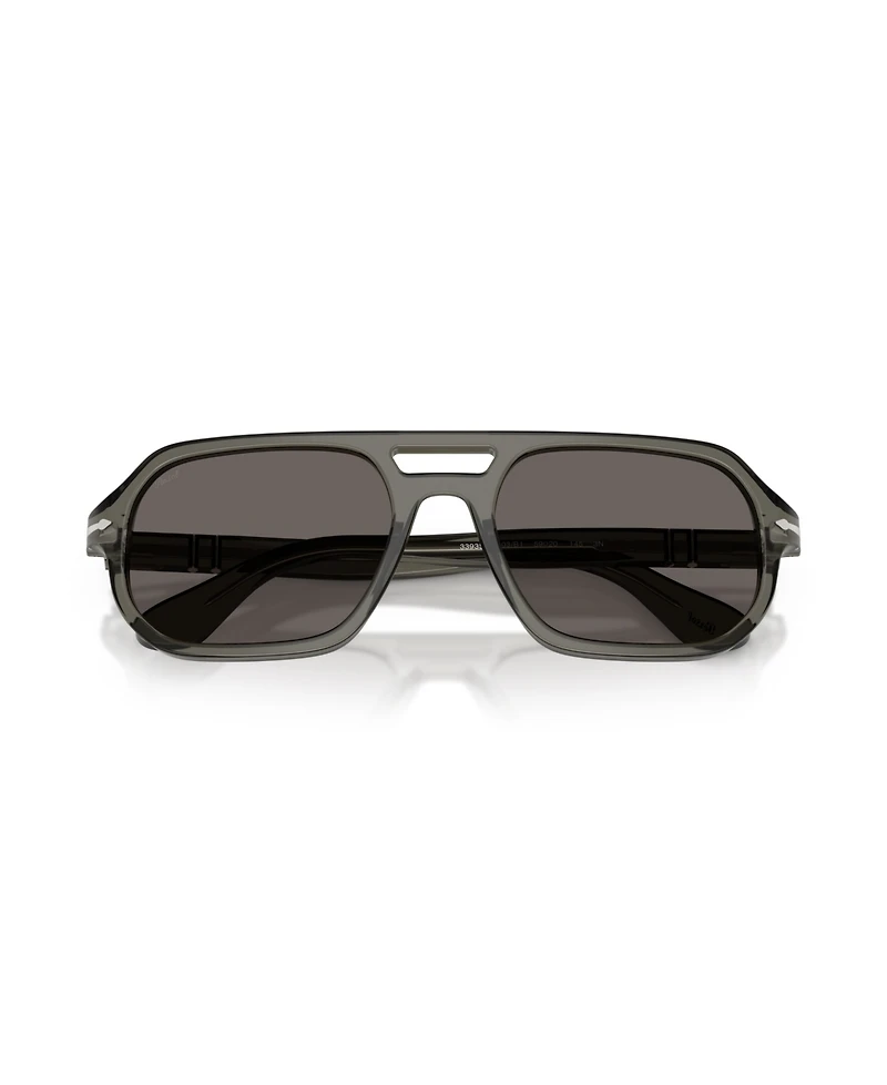 Persol Unisex Rectangle Sunglasses, Guido PO3393S