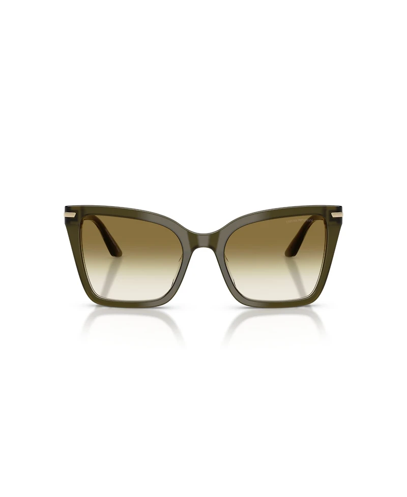 Emporio Armani Women's Square Sunglasses, EA4273BU