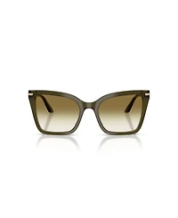 Emporio Armani Women's Square Sunglasses, EA4273BU