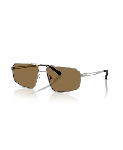Emporio Armani Men's Pilot Sunglasses, EA2173