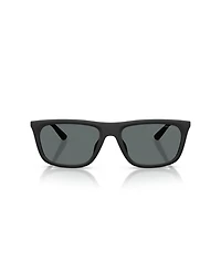 Emporio Armani Men's Rectangle Polarized Sunglasses, EA4272U