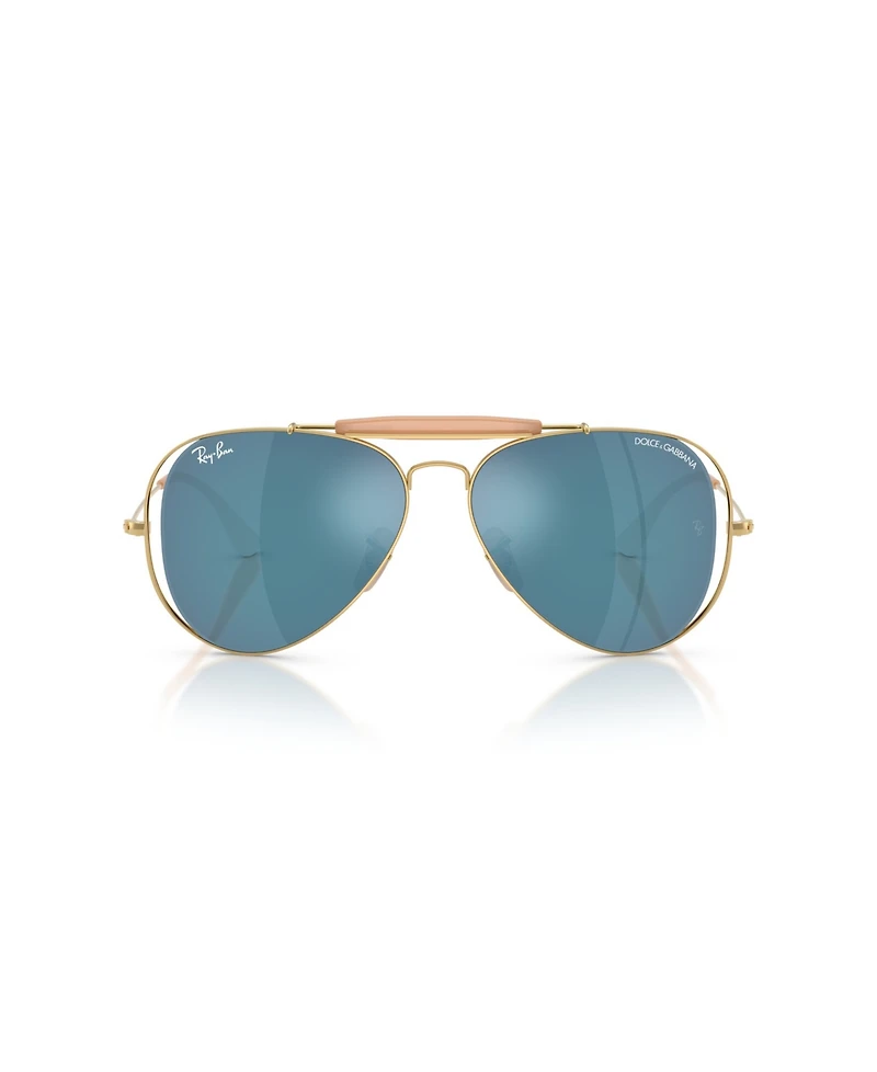 Ray-Ban Unisex Pilot Sunglasses, RB3029M