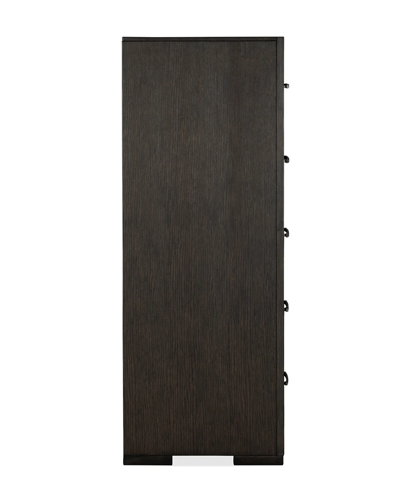 Ryder 51" Oak Veneer Drawer Glide Chest