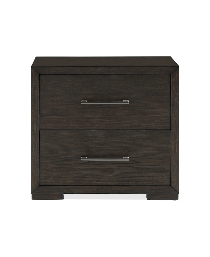 Ryder 3-Pc. Oak veneer King Bed, Dresser and Nightstand Set
