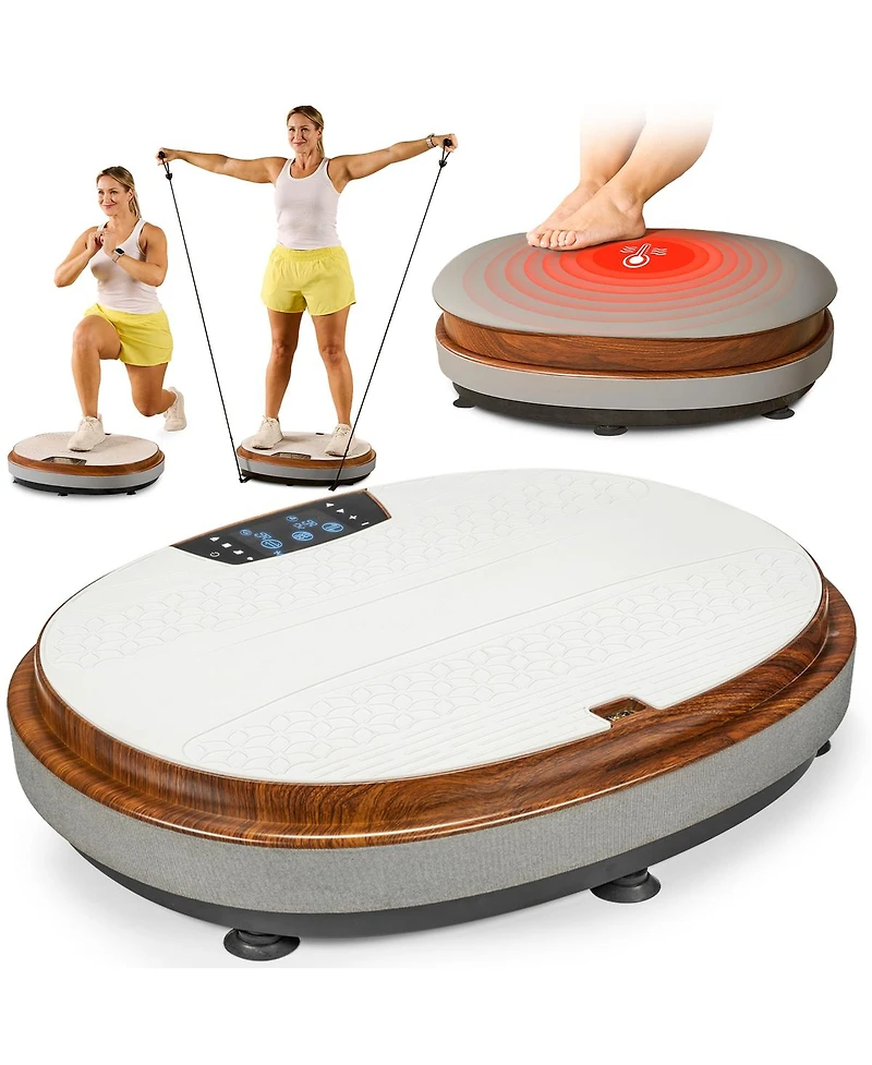 Lifepro 4D Vibration Plate Machine – Full Body Workout, Recovery & Lymphatic Drainage with Triple Motor & Silent Operation
