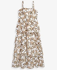 I.n.c. International Concepts Petite Tiered Woven Dress, Macy's Exclusive