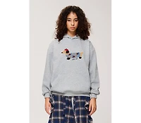 Aelfric Eden Women's Cartoon Dachshund Pullover Hoodie