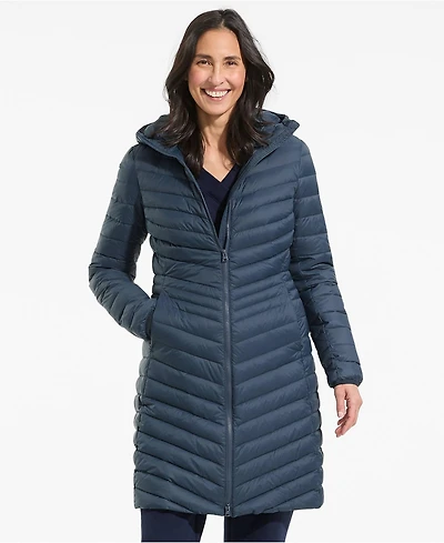 Lands' End Women's Petite Wanderweight Packable Down Coat