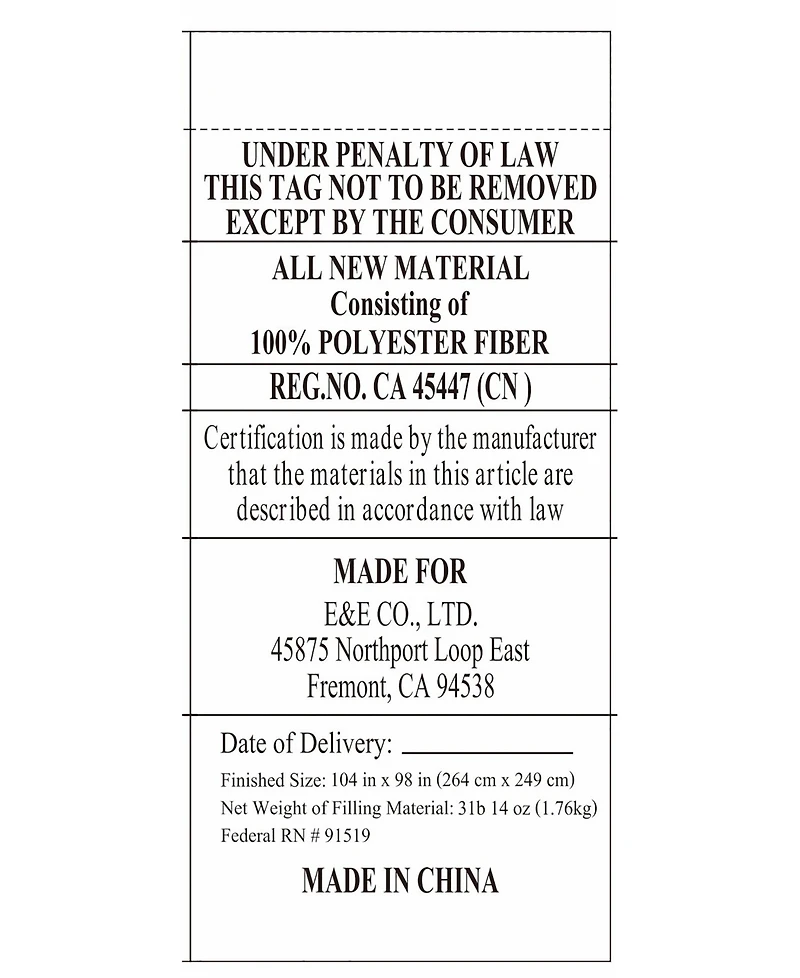 Madison Park Nocturne Jacquard 10-Pc. Comforter Set, California King