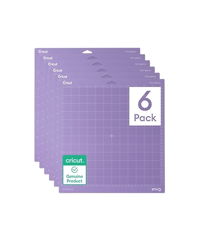 Cricut Strong Grip Machine Mat - 12 in x 12 in (6 ct)