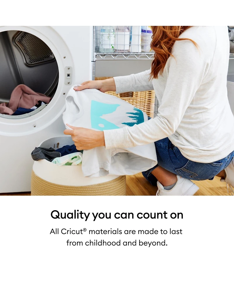 Cricut Sublimation Printable Iron-On Sheets - 8.5 in x 11 in (10 ct)