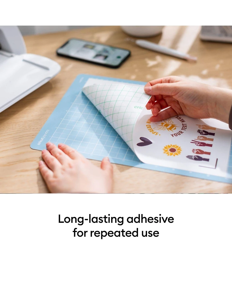 Cricut Joy Xtra Light Grip Machine Mat - 8.5 in x 12 in (4 ct)