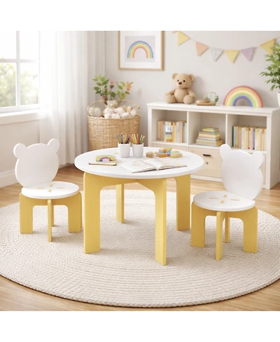 Streamdale Furniture Kids Table and Chairs Set