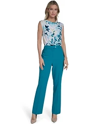 Calvin Klein Petite Cowl Neck Sleeveless Top