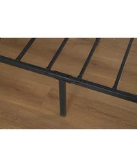 Streamdale Furniture Streamdale 14" Queen Bed Frame w/ Storage Headboard, Usb-c, Led Light