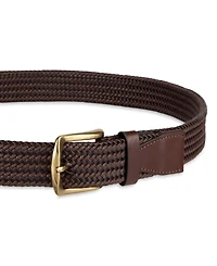 Cole Haan Men's Fully Adjustable Leather Braided Belt