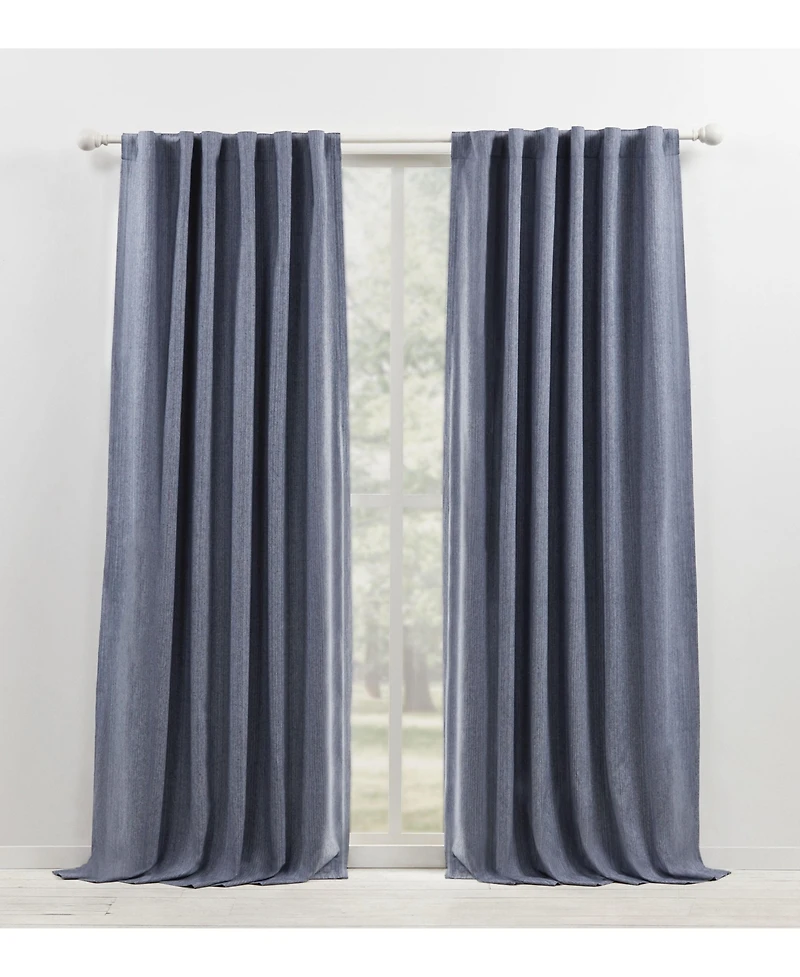 Lauren Ralph Sallie Blackout Back Tab Rod Pocket Curtain Panel