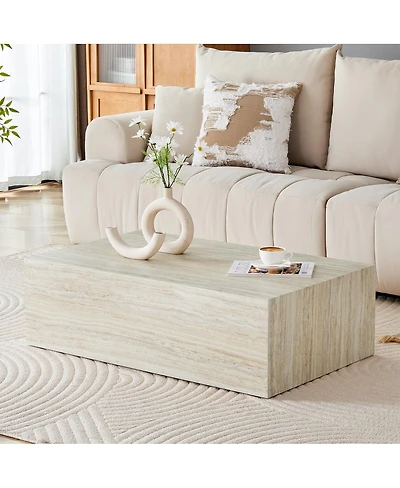 Streamdale Furniture Wood Grain Coffee Table