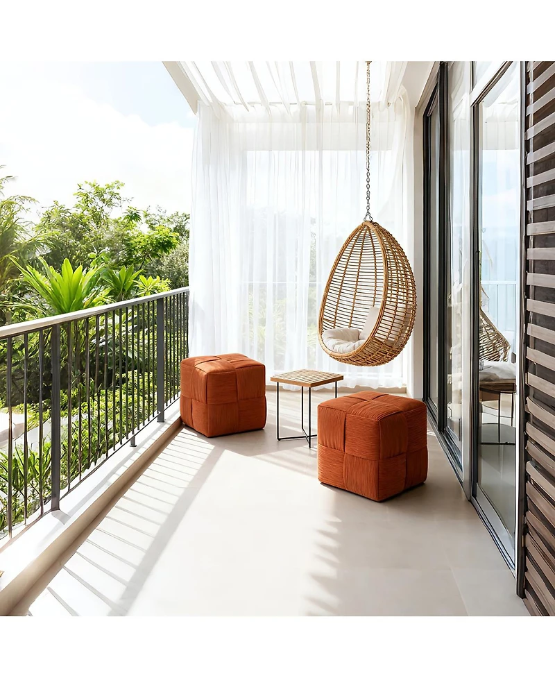 Streamdale Furniture Soft Corduroy Ottoman Foot Rest