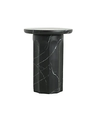 Streamdale Furniture Streamdale Marble Effect Side Table
