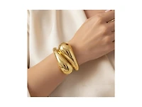 Rivka Friedman Polished Bypass Cuff Bracelet