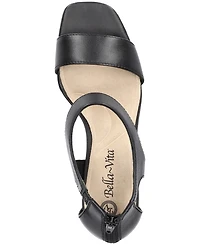 Bella Vita Women's Sonic Square Toe Sandals