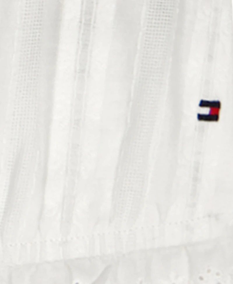 Tommy Hilfiger Girls' 7-16 Ruffle Trim Lace Cami Top