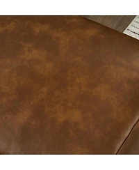 Streamdale Furniture Modern Luxury Sectional Sofa, Breathable Pu Leather Couch