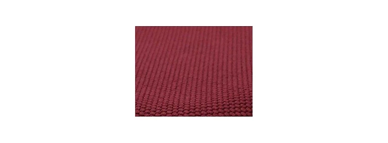 Kate Aurora Nantucket Farms Ultra Soft Chenille Burgundy Red Memory Foam Non Slip Chair Cushion Pads - 4 Piece