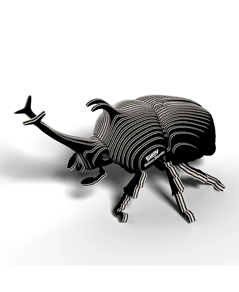 Eugy Rhino Beetle 3D Puzzle