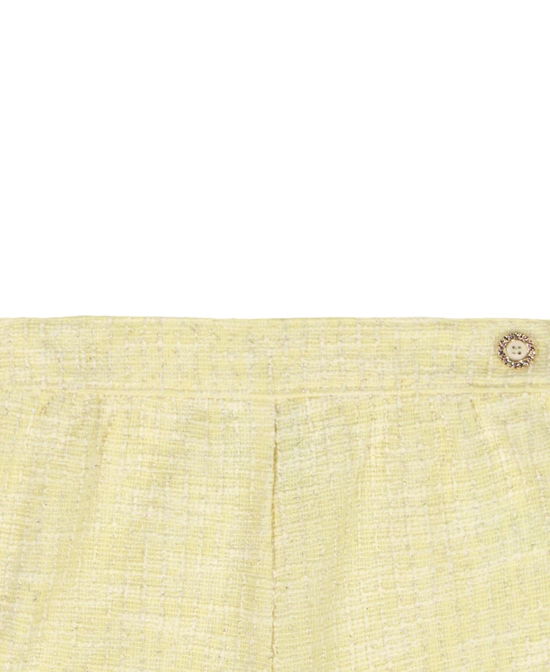 Kids Headquarters Girls' 2T-6X Sleeveless Knit Vest and Shorts, 2-Piece Set