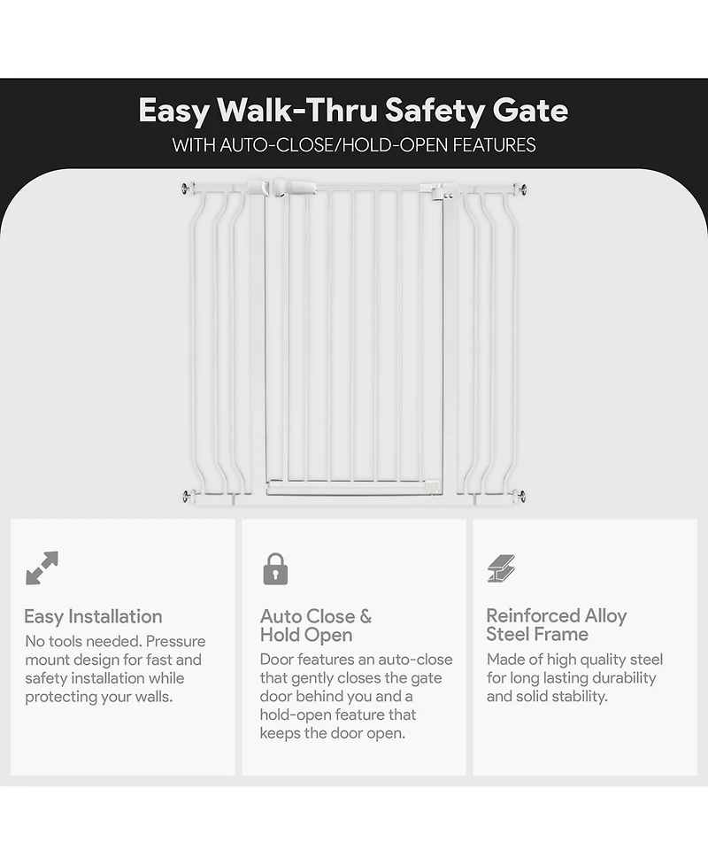 BalanceFrom Fitness Walk Thru Safety Gate