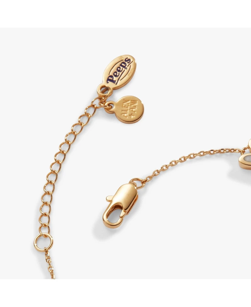 Alex and Ani Peeps Pearlized Bunny Bracelet