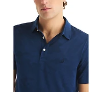 Nautica Men's Short-Sleeve Camo Jacquard Golf Polo Shirt