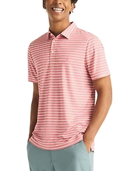 Nautica Men's Short-Sleeve Stripe Print Golf Polo Shirt